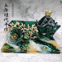 Shanghai Jiadai hand made cut pyramid candy storage box mold mirror silicone mold DIY plastic mold