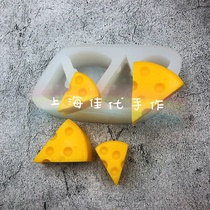 Shanghai Jiadai hand for cheesecake mould handmade frosted surface silica gel soft film incense plaster molds