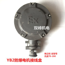 YB YB2 explosion-proof motor junction box mine explosion-proof cast iron wire box round Independent column 70-150 200