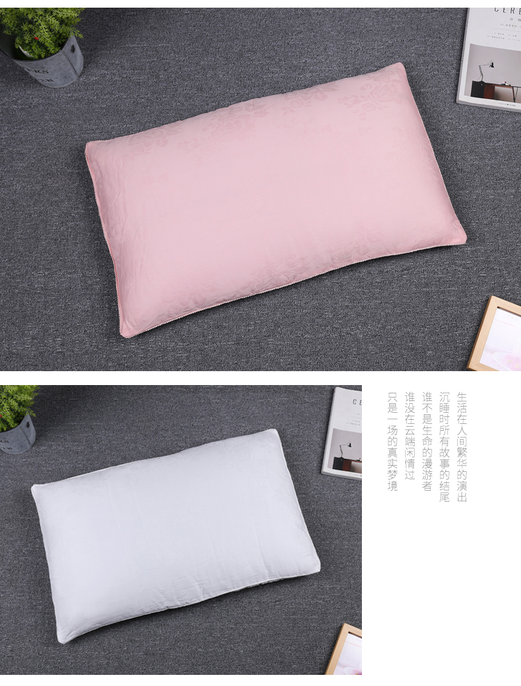 Cuộc sống tơ lụa Gối lụa đơn gối cổ gối gối satin chính hãng đặc biệt Giang Tô-Chiết Giang - Gối gối chống giật mình