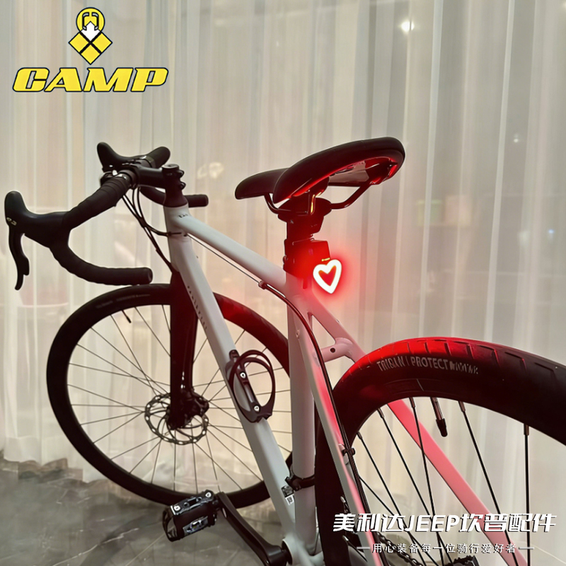 Suitable for Camp Mountain Bike Night Riding Light Tail Light Waterproof High-Brightness Adventurer 600 Expedition 500 Accessories