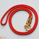Multifunctional pendant lanyard Tibetan style men's high-end multicolored gold and red rope can hang Buddha cards gray coffee handmade original