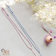 Baby red rope necklace baby children children pendant red lanyard 3D gold natal collarbone with rope soft guarantee