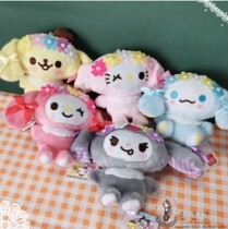 Cute Easter turned into rabbit ears garland cool rice jade cinnamon dog Melody plush toy pendant charm cute