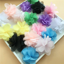 Color Multilayer Snowspun Lace Solid Flowers DIY Handmade Decorative Clothing Accessories Cloak Accessories Patches