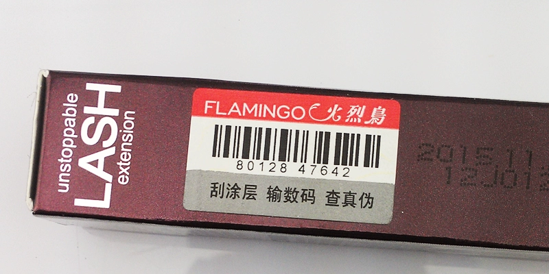 Flamingo ma thuật dài mascara kéo dài không thấm nước và mồ hôi-proof không nở dài dày curling tăng trưởng chất lỏng đích thực