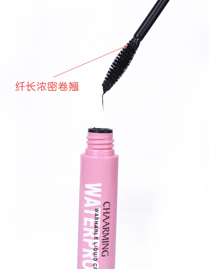 Kiểm tra một con mèo mascara dài tự nhiên lọn tóc kéo dài tăng trưởng chất lỏng kéo dài không thấm nước không nở đầu tiên xác thực mascara nội địa trung