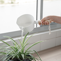 Japanese-style water spoon kitchen scoop and lawn household thickening long-handle plastic multi-purpose large-scale creative deepening water scoop