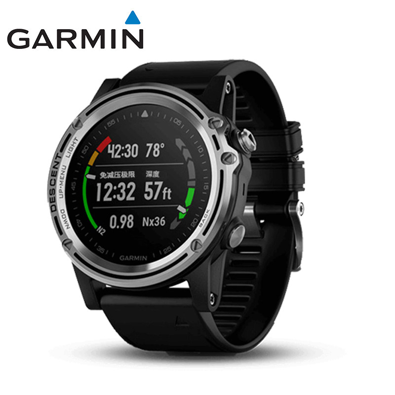 Garmin Mk1 Photoelectric Heart Rate GPS Outdoor Multi-function Diving Computer Sports Watch Titanium Alloy