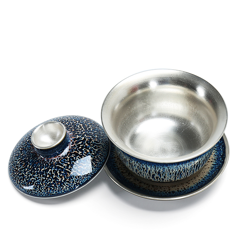 Ceramic up temmoku glaze coppering. As silver bowl tureen manual kung fu tea set three bowl silver cup masterpieces