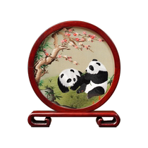 Suzhou embroidery ornaments Chinese characteristic gifts for foreigners Suzhou embroidery handmade double-sided embroidery home desktop decoration table