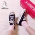[Thể thao EDC] Converse Converse 1970s Giày cao gót màu đen thấp tiêu chuẩn của Samsung giày sneaker  Plimsolls