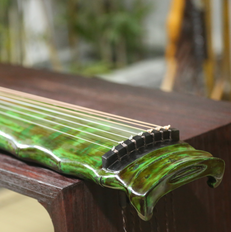 Chen Qin Qin Chi Bamboo-Joint Guqin Light Color