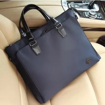 Leisure large capacity file bag business men briefcase A4 file bag canvas information bag waterproof Hand bag