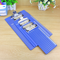 Yongyi A4A5 plastic plate clip folder plate writing tie plate clip large head flat head plate clip writing plate clip