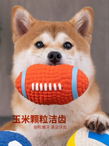 Игрушка для домашних животных, шлифование зубов, звуковой мяч, дразнящая собака Необоснованная артефакта Тедди Шиба Ину Корги маленькие собачьи питомцы