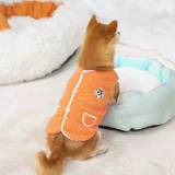 Собачья одежда в осенней и зимней инсталляции Тедди Корги Дуби Шиба Ину Бомей -щенки