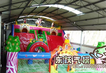 Bear infested spot large bouncy castle trampoline Childrens paradise Air mold inflatable toys Slide amusement equipment