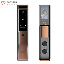 BOOSDON SHIELD SHIELD SMART LOCK Q3F 3D FACE RECOGNITION CAT EYE VISUAL FINGERPRINT LOCK INTELLIGENT DOOR LOCK NETWORKING