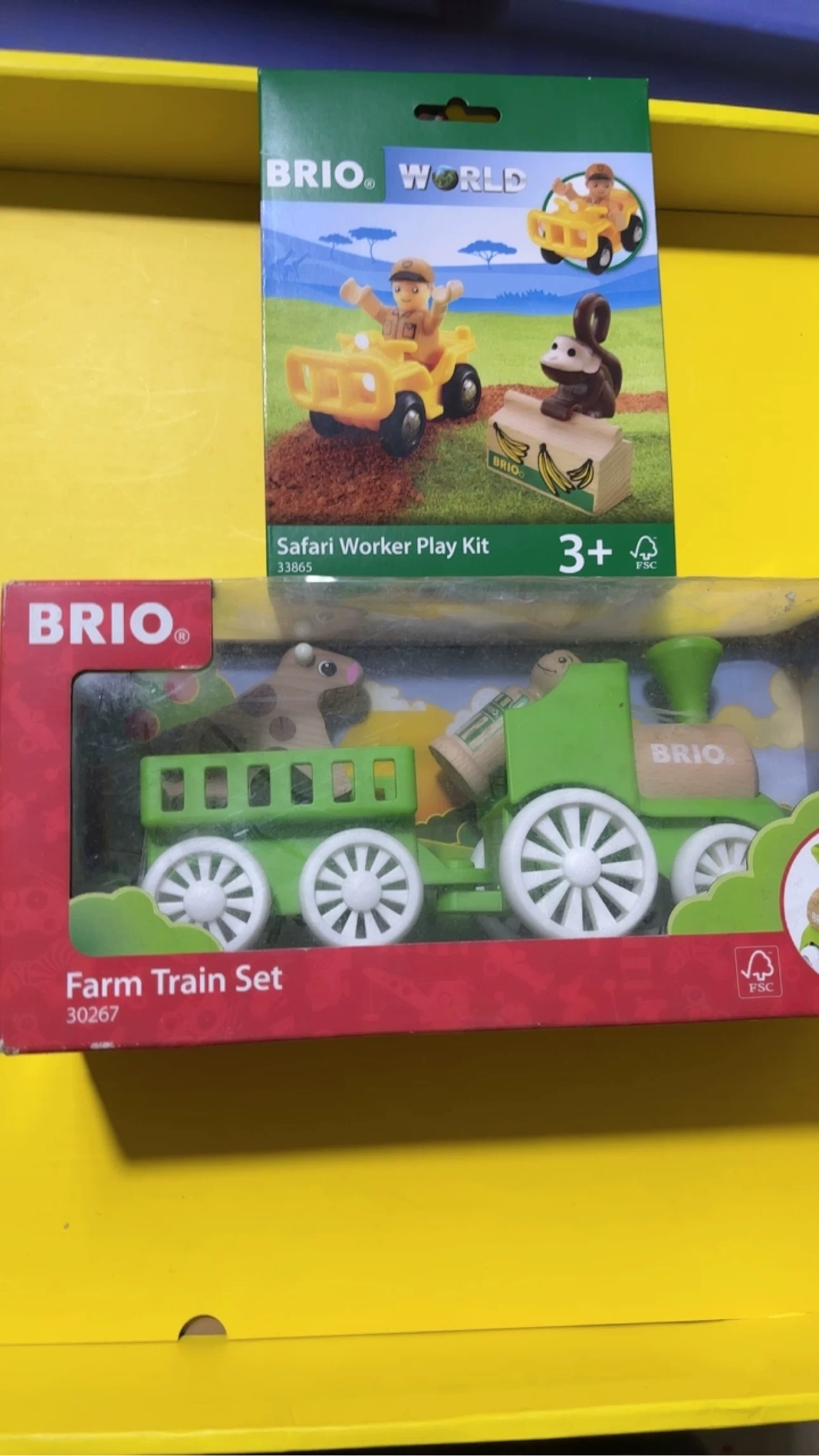 BRIO 33865 Приключенческий набор Wilderness Adventure Set 30267 Фермерский поезд