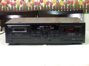 Второй рукой Deming Electronic JVC Card Seat TD-W208 лента двойная карта функция двойной карты хороша