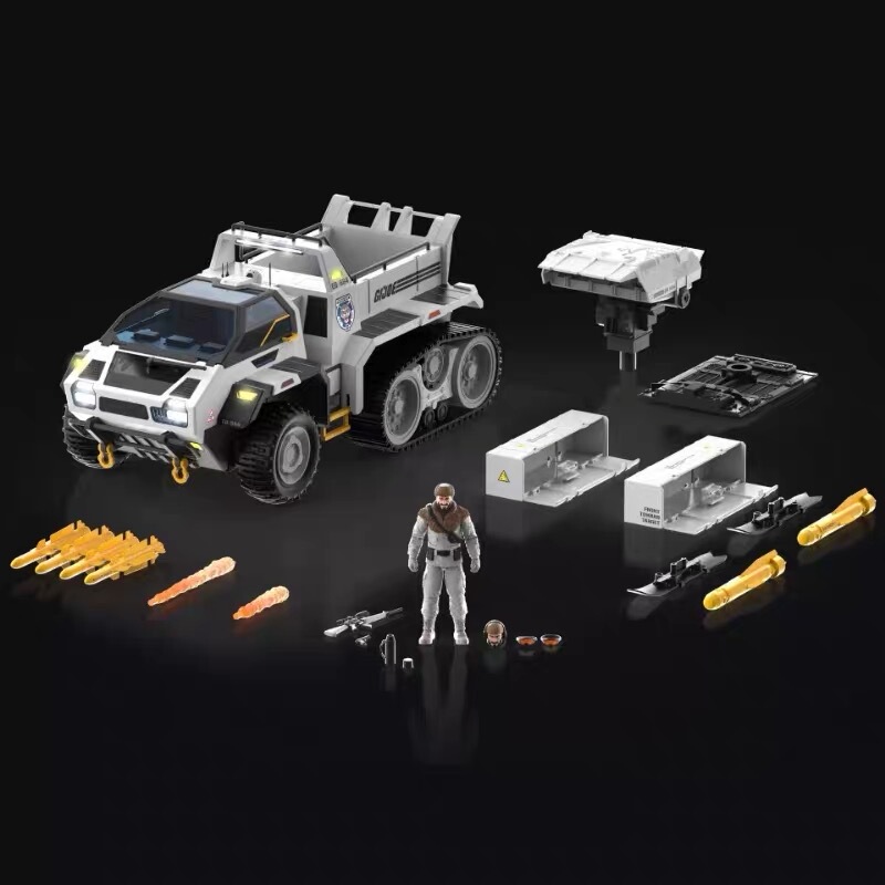 In Stock Hasbro G.I. Joe Snow Cat Crowdfunding Vehicle Frostbite Figure Set