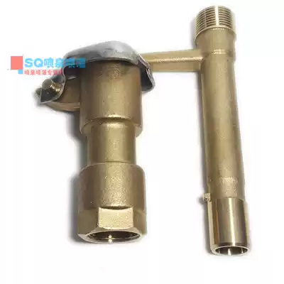 6-point brass quick water intake valve stem copper green water intake valve key sprinkler garden DN20