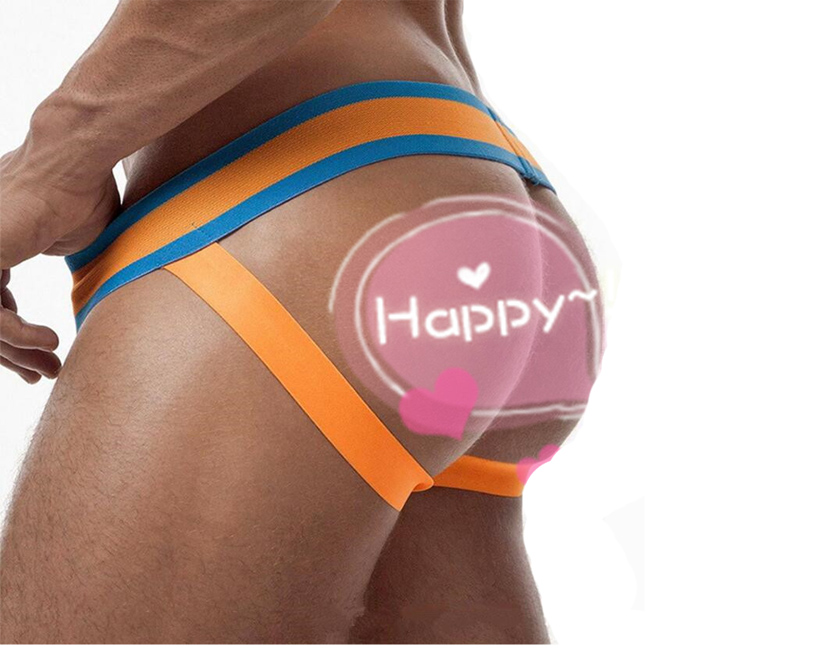 2 tải nam thong lưới gợi cảm hip quần đôi gay béo gấu trong suốt thoáng khí tam giác đồ lót PUMP quần boxer