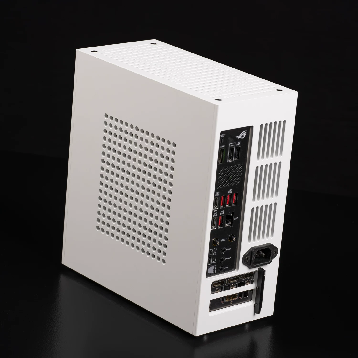 AKLLA A1 Все алюминиевые ITX шасси Blade Card шасси маленький 1U гибкий Leadtek полутонкое графическое шасси CNC шасси