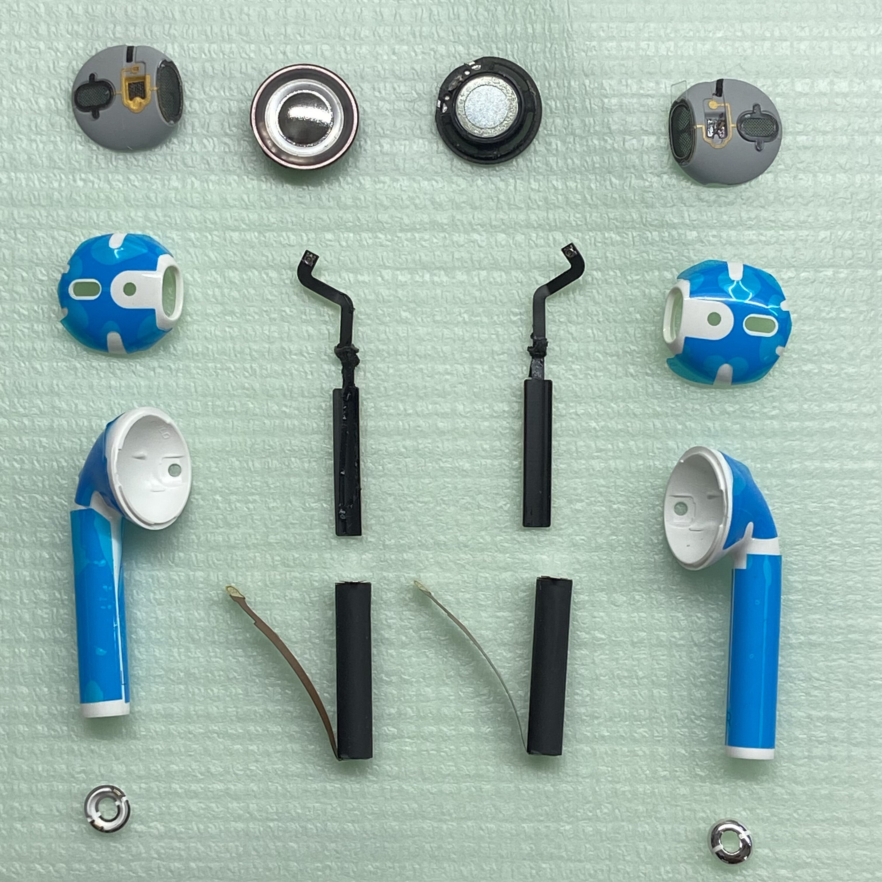 AirPods1 2 3 Pro headset housing charging ring filter battery motherboard speaker pressure microphone original