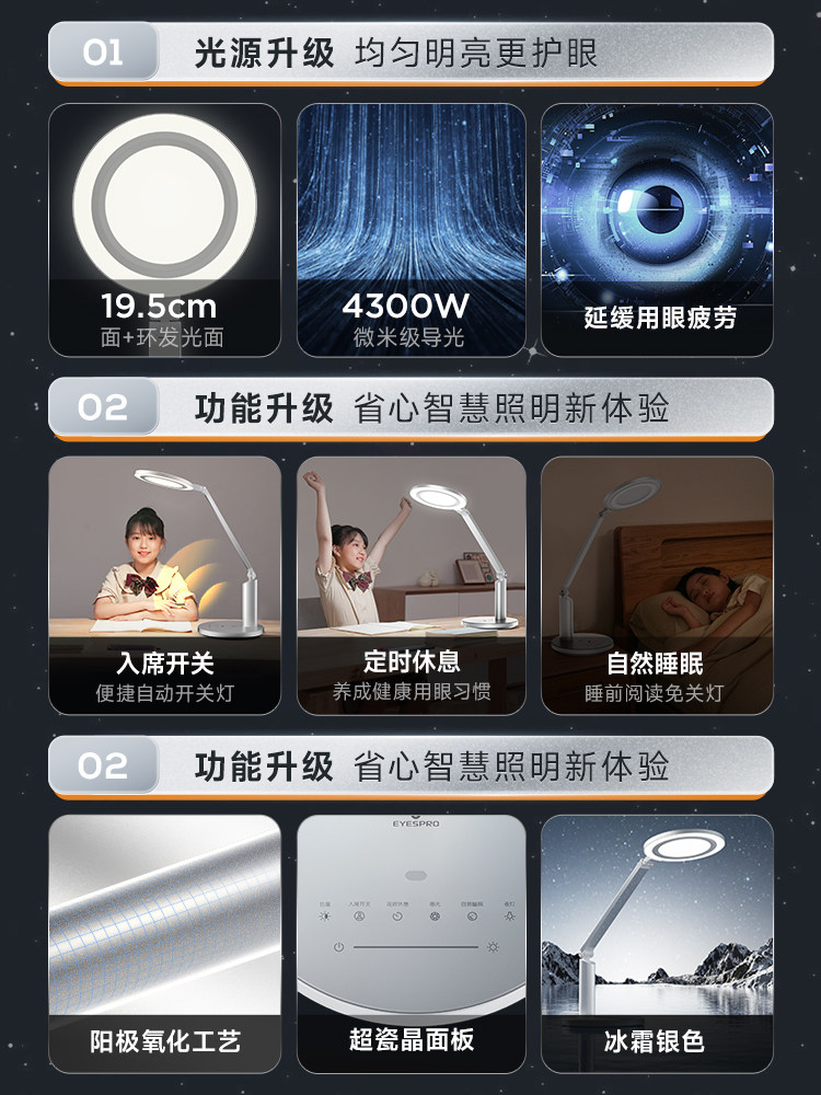 孩视宝智能台灯:点亮孩子未来,让学习更轻松!💡🎶-置物功能落地灯-淘宝百科网