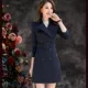 Bộ đôi Mingpu Li Trench Áo khoác nữ Lady Temperament Slim Elegant Mid-long Women Trench Coat Women 2020 Sản phẩm mới - Trench Coat