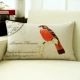 Vintage bông cùi sofa gối đệm Hoa hoa gối văn phòng phòng khách phòng ngủ trở lại với lõi gối thắt lưng - Trở lại đệm / Bolsters gối tựa lưng văn phòng cao su non