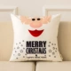 Giáng sinh món quà da lộn trang trí gối mùa đông văn phòng đệm năm mới phim hoạt hình ôm gối gối sofa