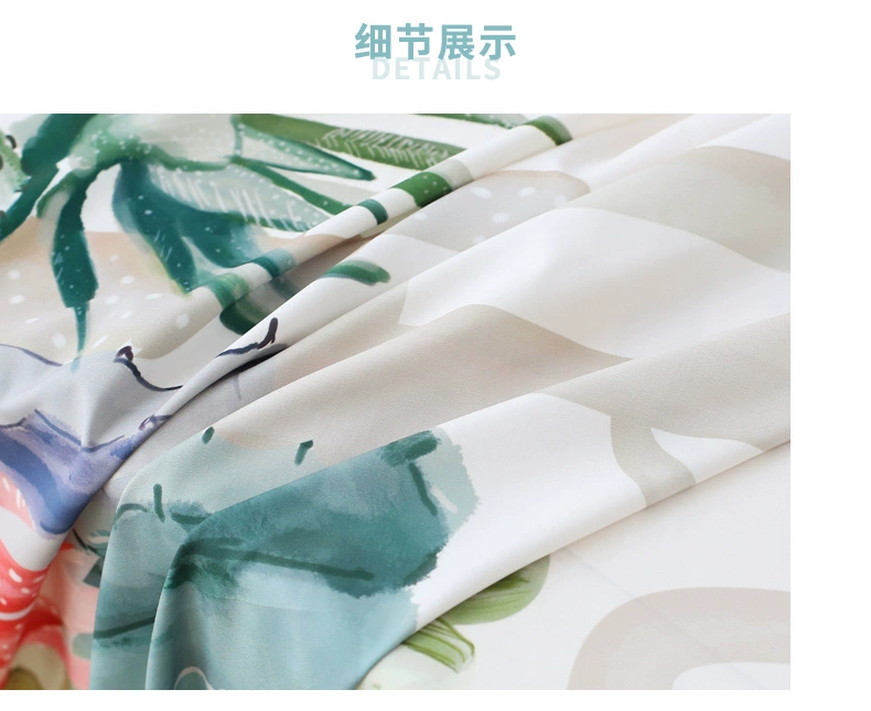 Xương rồng treo Bắc Âu gió phòng ngủ đầu giường vải nền phòng khách đơn giản treo vải trang trí tấm thảm