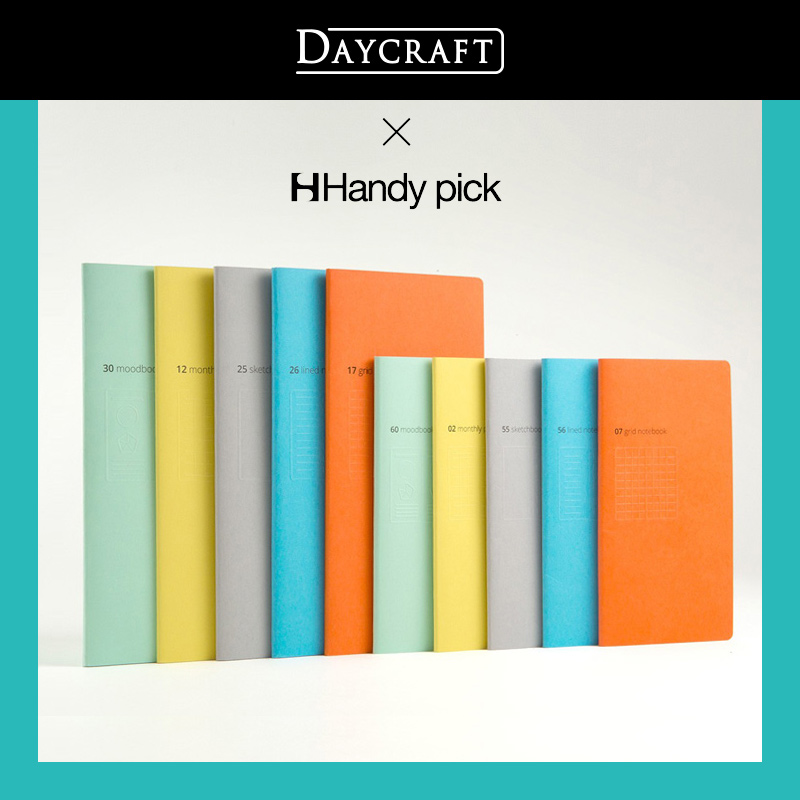 Hong Kong Daycraft Degef handypick Notebook Notepad Notepad Blank Handbook Inner Core Brochure Fun Gift