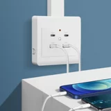 Apple, настенный накладной мобильный телефон с зарядкой, блок питания, световая панель, андроид