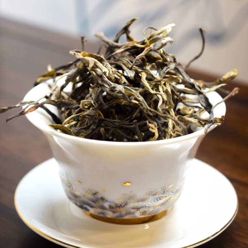 2022 Head Spring Head Mining Old Man Esheng Pu-erh Leaves Bulk Ancient Tree Jo Wood Tree 250 gr Te-level Canned