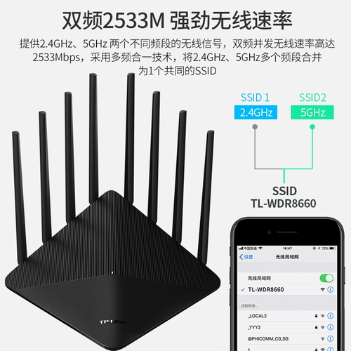 TP-Link AC2600 Двухчастотный полный гигабитный беспроводной маршрутизатор Беспроводной дом с высокой скоростью Wi-Fi Wi-Fi Wi-Fi Wi-Fif