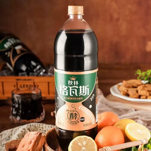 秋林格瓦斯饮料黑麦芽格瓦斯俄罗斯大面包发酵工艺 林艺实拍商品图