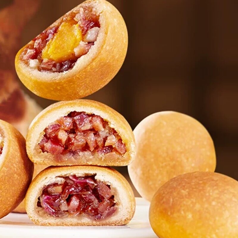 潘祥记月饼云腿小饼中式糕点心云南特产火腿零食小吃中秋送礼短保 秋食实拍商品图