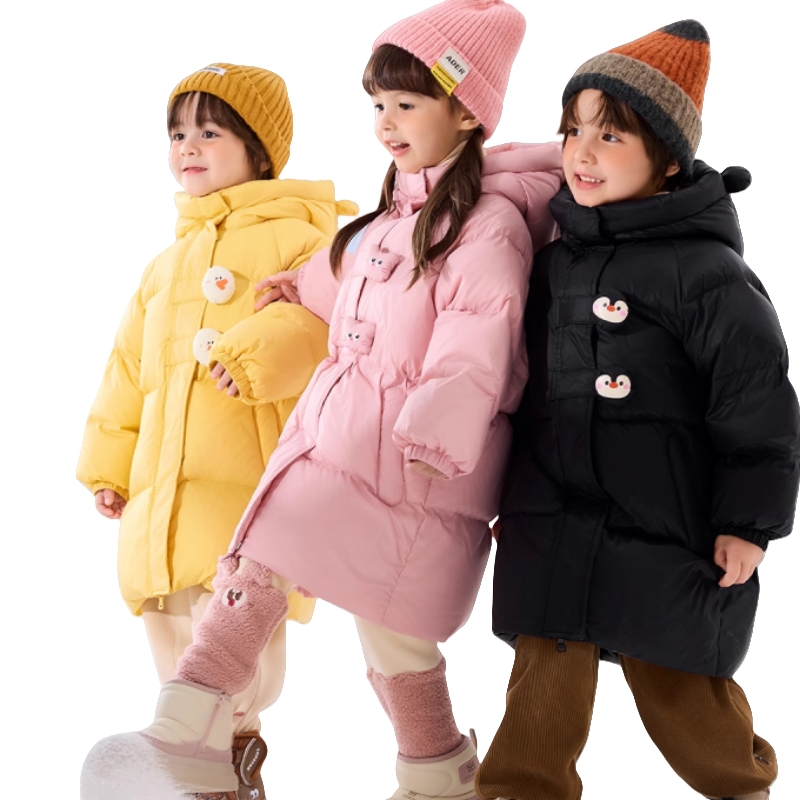 【杜邦三防】儿童羽绒服嘟嘟家冬季长款衣服男童女童外套宝宝童装