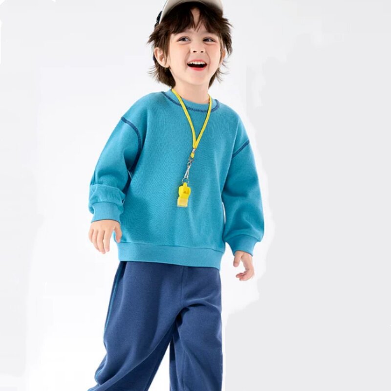 嘟嘟家儿童套装秋季男童卫衣裤子女童新款童装宝宝衣服休闲秋装潮