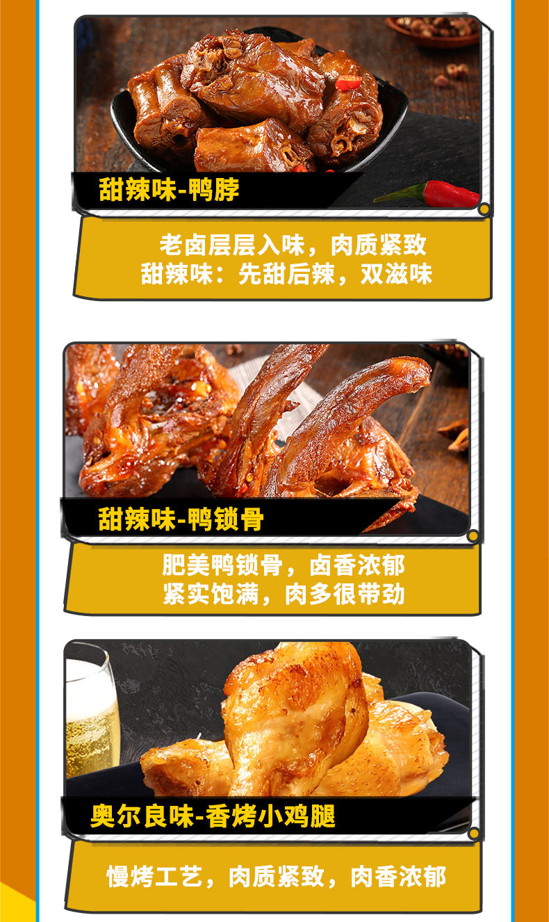 百草味 14款全肉零食大礼包 3.4斤 图5