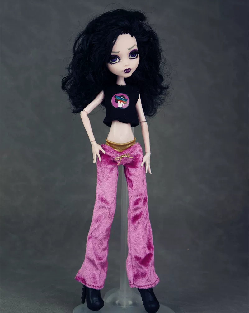 Манстер хай школьная кукла одежда, кэжуал одежда Monster High Monster Gausu вторая волна