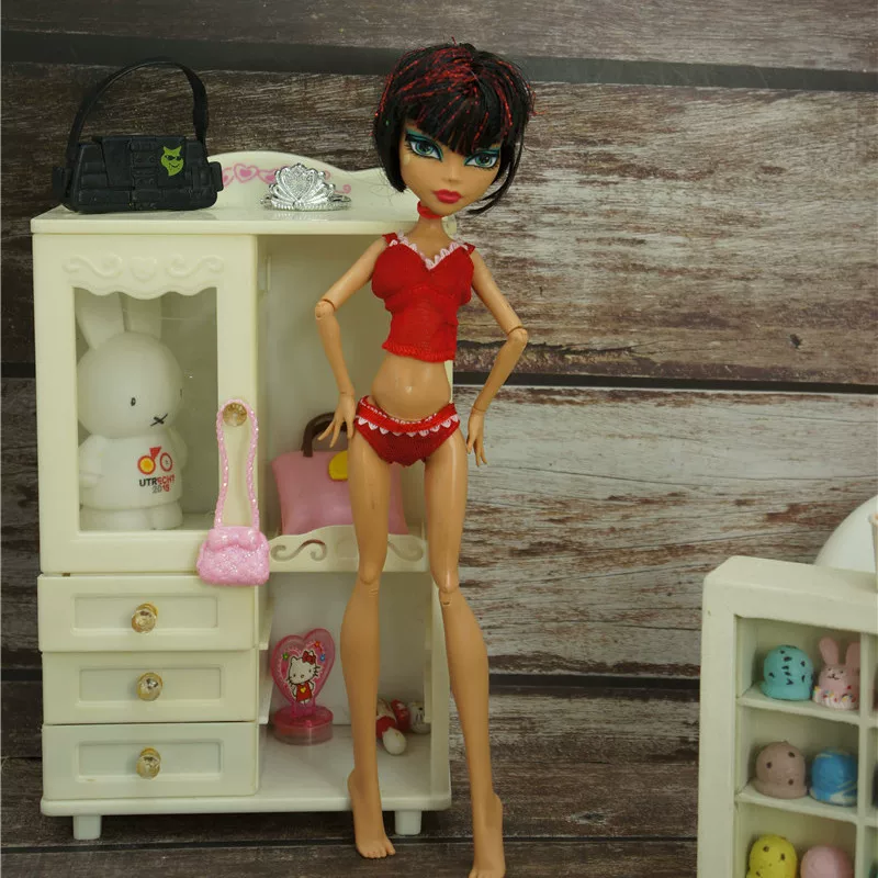 Манстер хай школьная кукла одежда, кэжуал одежда Monster High Monster Gausu вторая волна