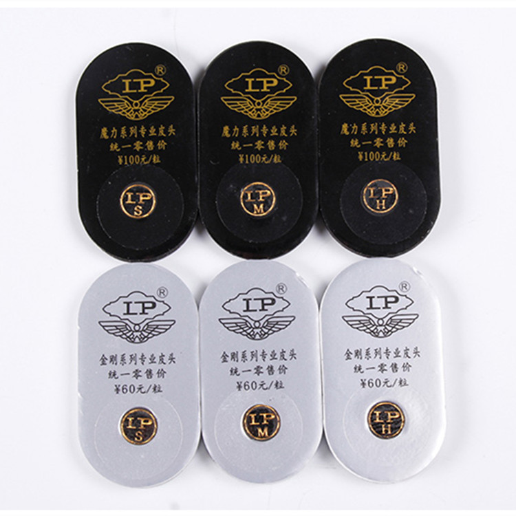 LP Leather Head Diamond Magic Leather Head Nook Club Head Nook Clubhead 10mm Small Head Black 8 Gun Head 