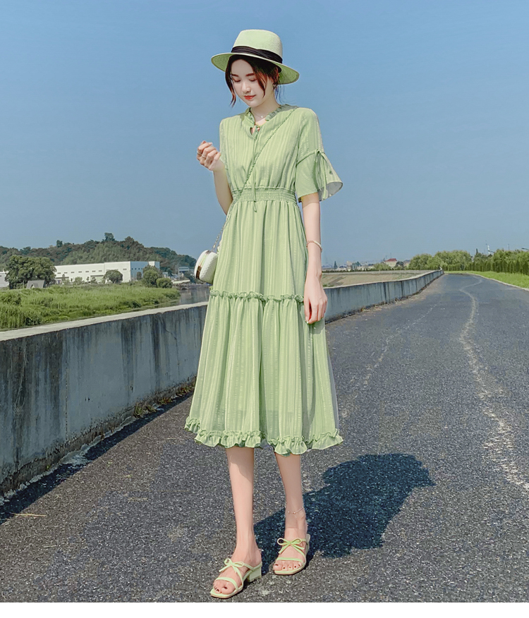 Robe été Mousseline de soie - Ref 3429045 Image 11
