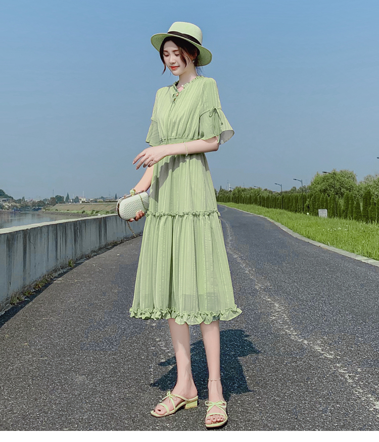 Robe été Mousseline de soie - Ref 3429045 Image 13