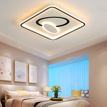 LED bedroom ceiling lamp simple modern personality dining room lamp creative geometry warm study round ceiling lamp